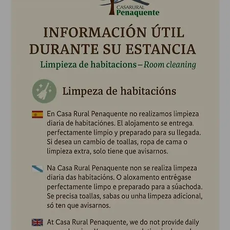 Casa Rural Penaquente Santa Marta de Ortigueira Exterior photo
